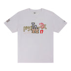 Los Angeles Dodgers Pacific Canvas #17 New Era T-Shirt (White)