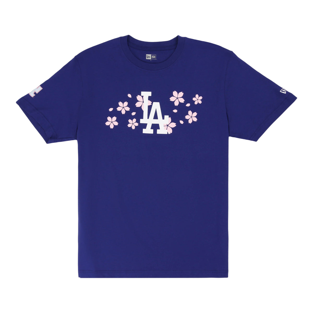 Los Angeles Dodgers Pacific Canvas New Era T-Shirt (Dark Royal)