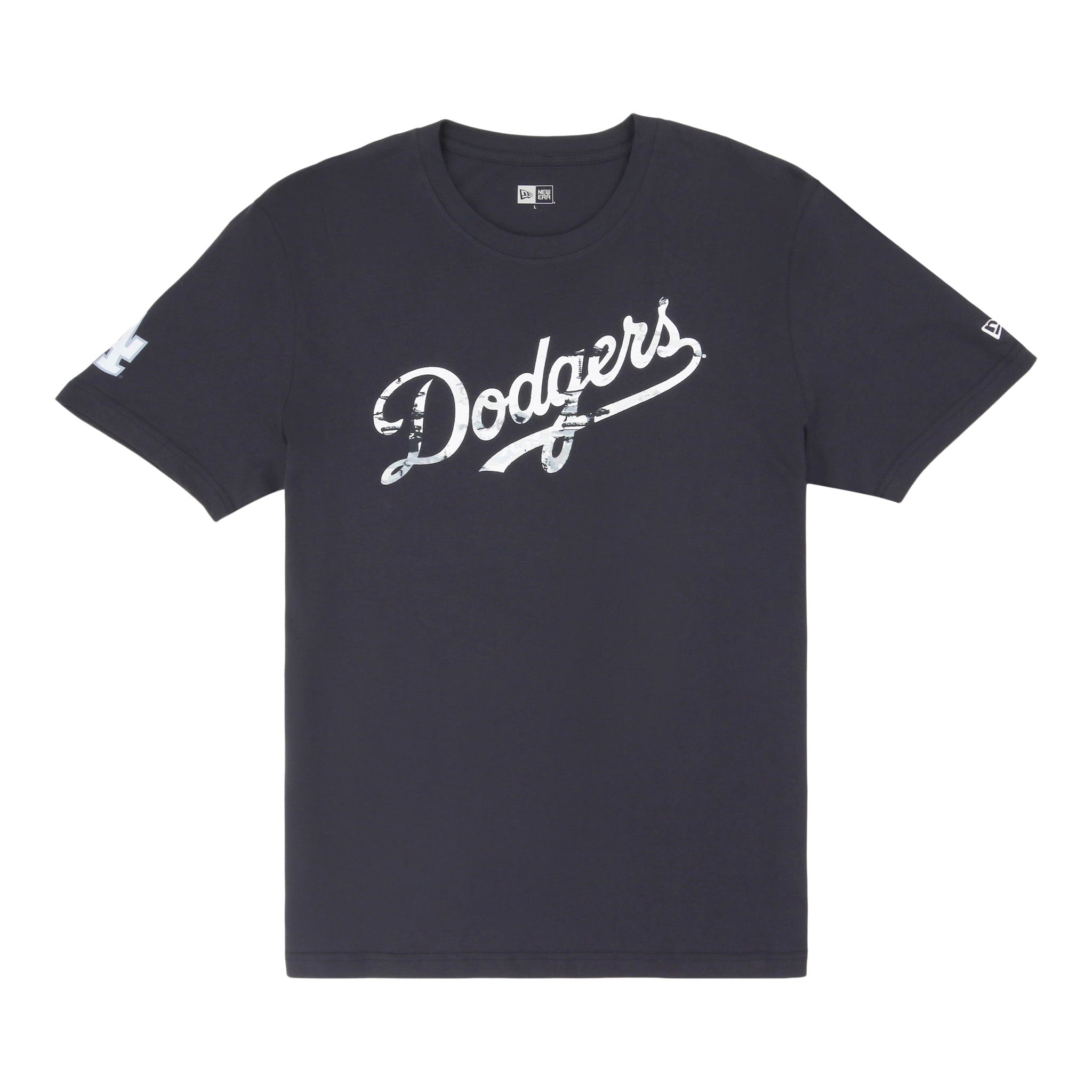 記念グッズ Los Angeles Dodgers Los Angeles Dodgers Pacific Canvas #17 New Era T-Shirt (Dark Royal