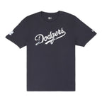 Los Angeles Dodgers Pacific Canvas New Era T-Shirt (Navy Blue)