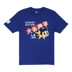 Los Angeles Dodgers Pacific Canvas Shohei Ohtani New Era T-Shirt (Royal Blue)