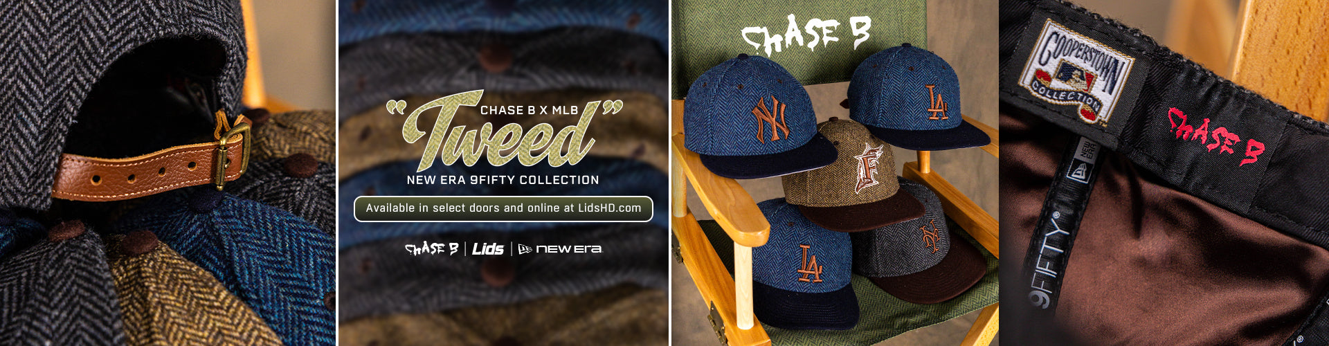 Oct 17 | Chase B x MLB "Tweed" Collection