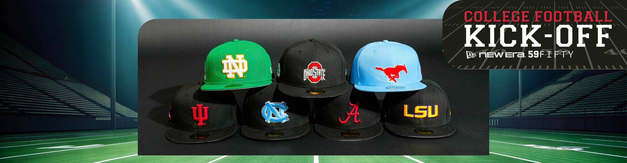 Aug 22 | College Football New Era 59FIFTY Pack
