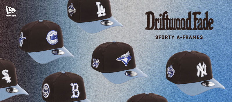 Oct 6 | MLB Driftwood Fade New Era 9FORTY A-Frames