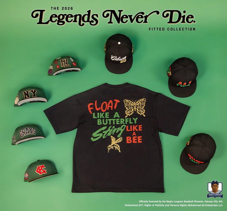The Legends Never Die 2026 Fitted Collection – LidsHatDrop