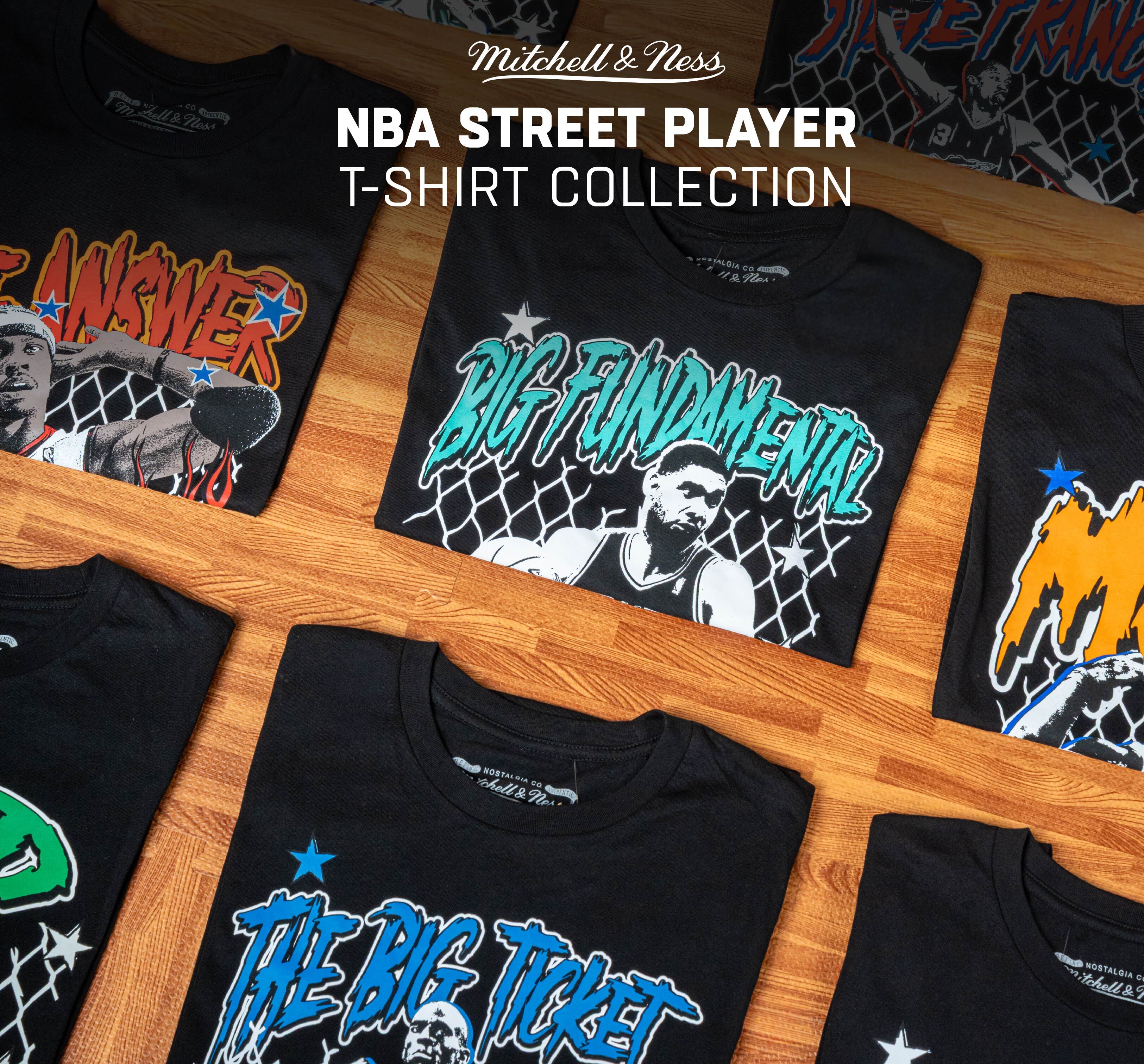 NBA Mitchell & Ness NBA Street Player Tees – Lids HD