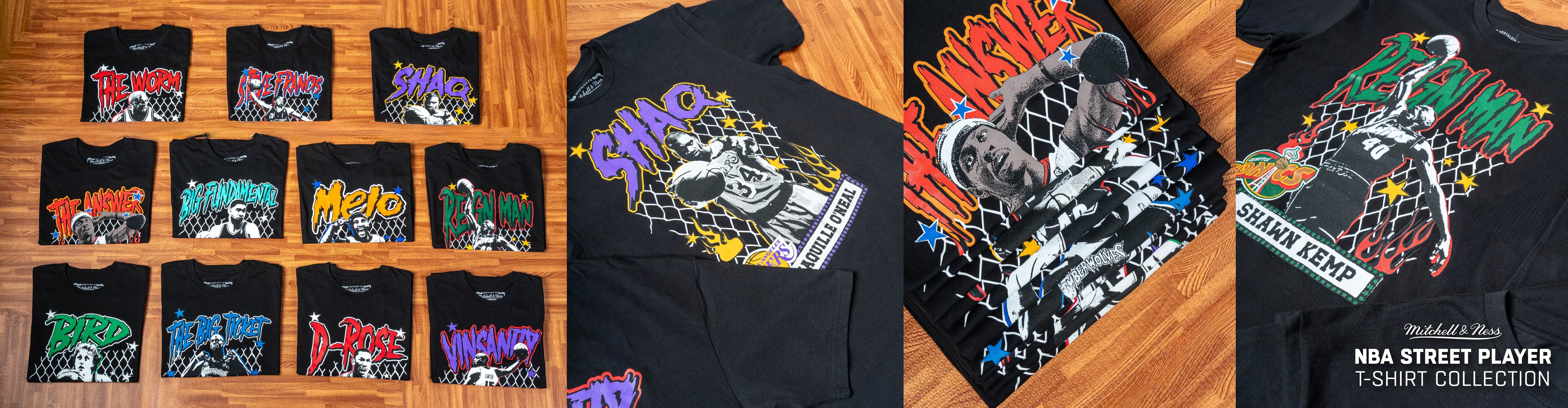 May 1 | NBA Mitchell & Ness NBA Street Player Tees