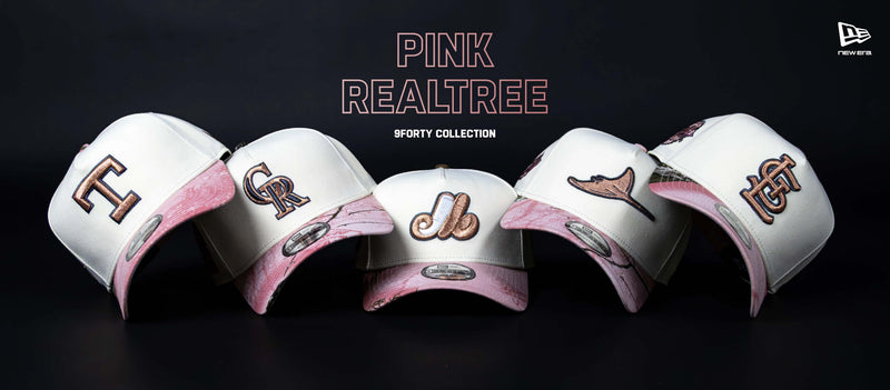 Oct 24 | MLB Chrome Pink Realtree New Era 9FORTY A-Frames