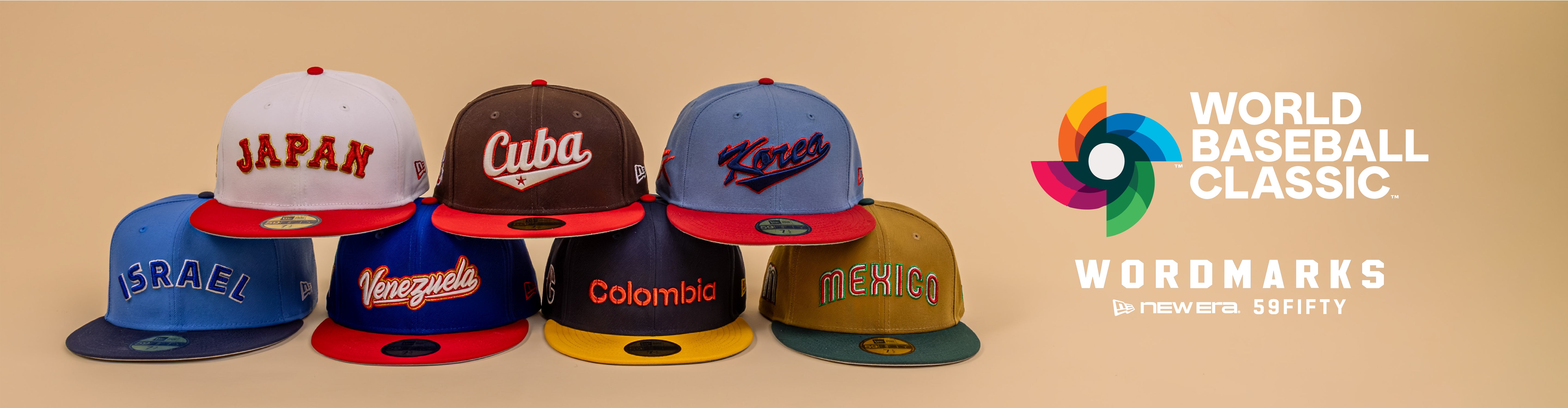 Feb 12 | World Baseball Classic Wordmarks New Era 59FIFTY
