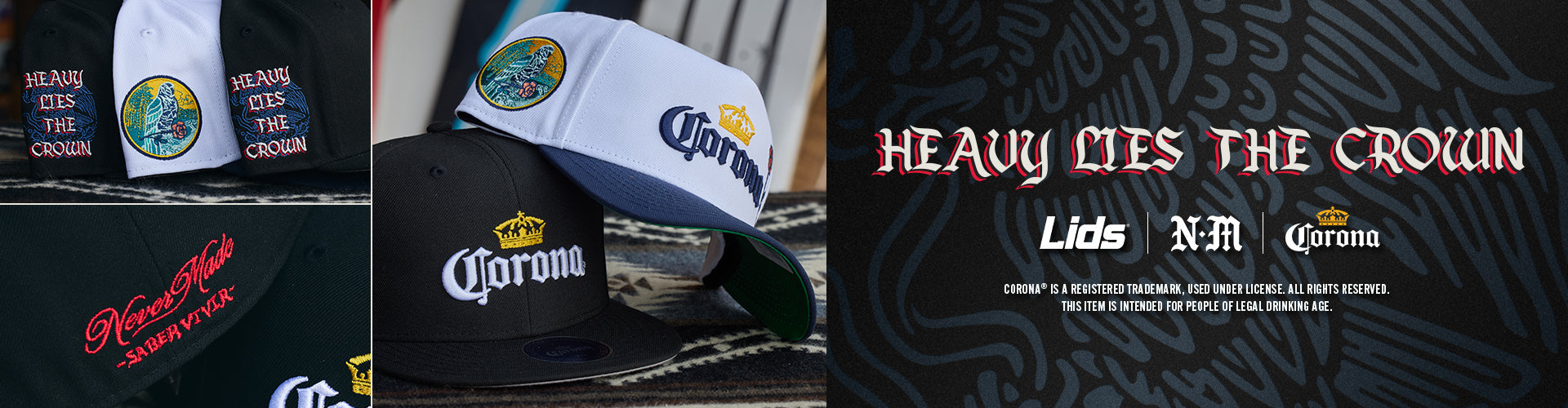 Sept 19 | Corona x Heavy Lies the Crown