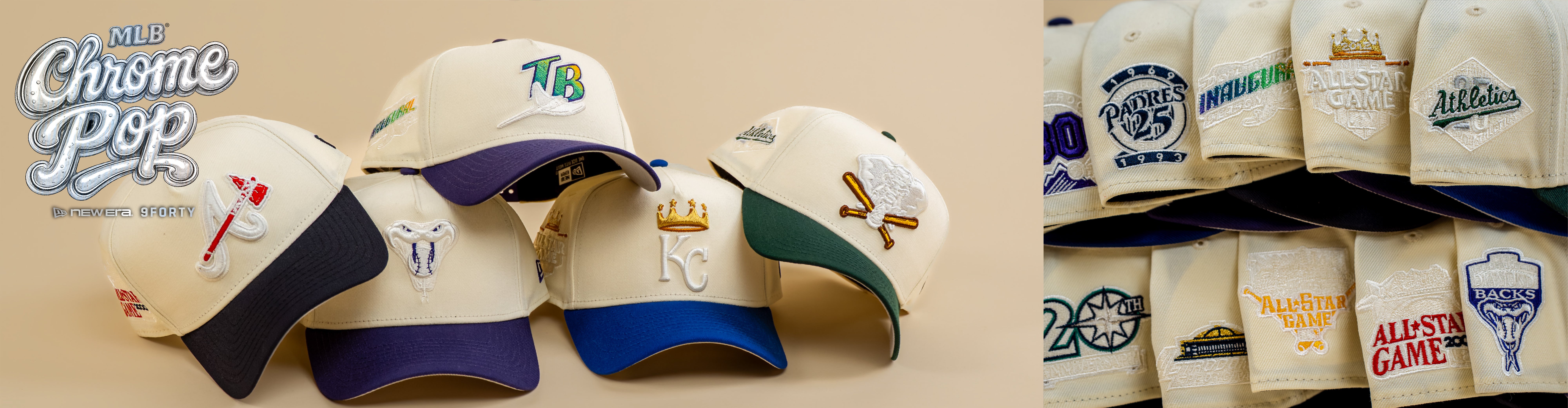 Jan 7 | MLB Chrome Pop New Era 9FORTY