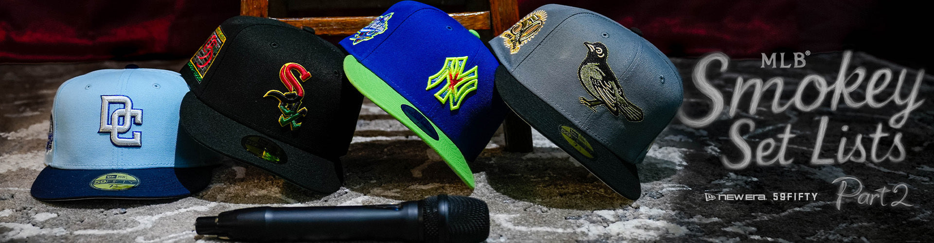 Oct 31 | MLB SMOKEY SET LISTS NEW ERA 59FIFTY PT. 2