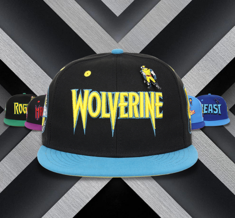 LHD Marvel X Men Fitted LidsHatDrop