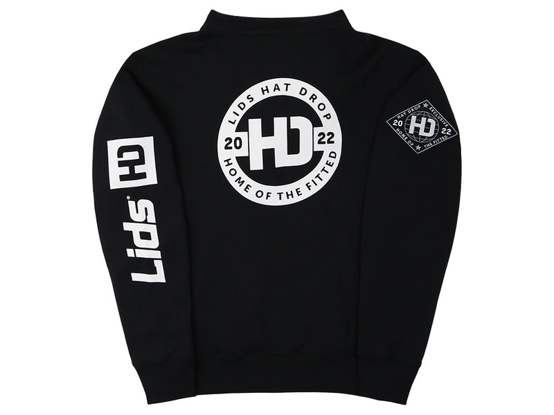 LidsHD Unisex Premium Hoodie - Black/White – LidsHatDrop