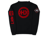 LidsHD Unisex Premium Hoodie - Black/Red