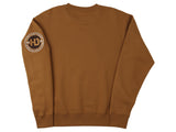 LidsHD Unisex Premium Fleece Crew Sweatshirt - Brown