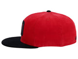 Lids Hat Drop Branded HD Fitted Cap - Red/Black/Grey