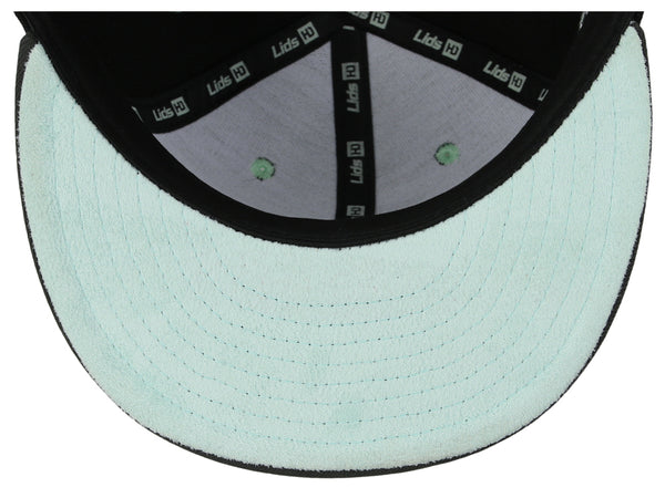 Lids Hat Drop Branded HD Fitted Cap - Black/Graphite/Light Green Green