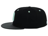Lids Hat Drop Branded HD Fitted Cap - Black/Graphite/Light Green